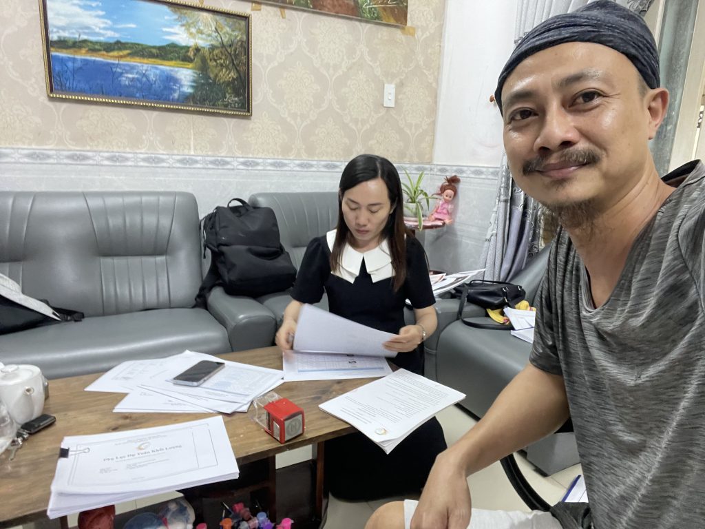 Tư vấn, dự trù kinh phí với chủ nhà